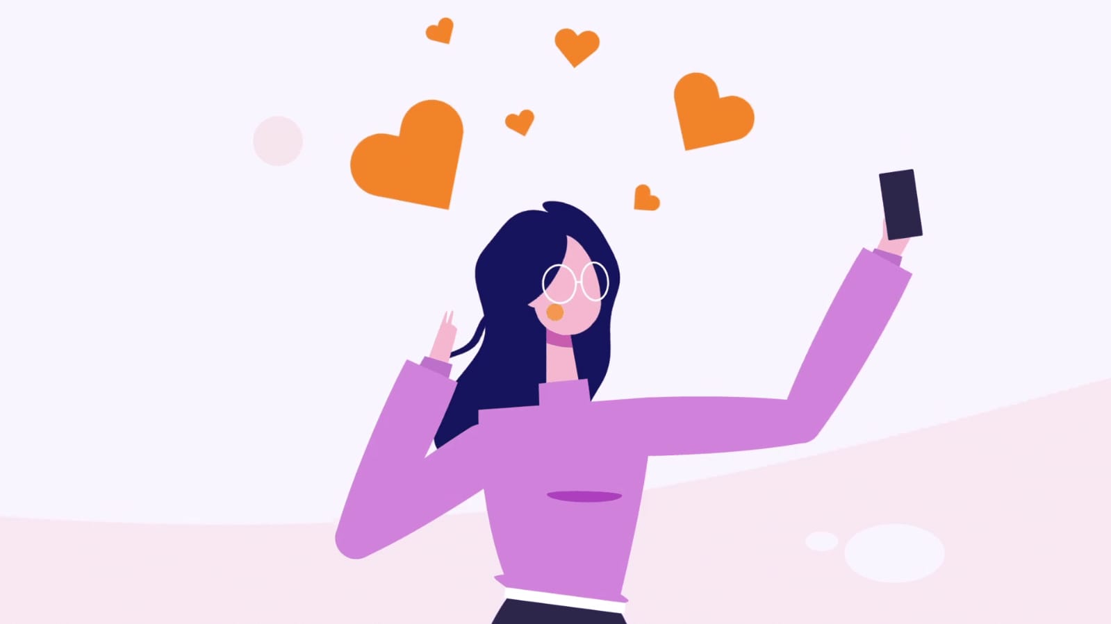 2D animation illustration